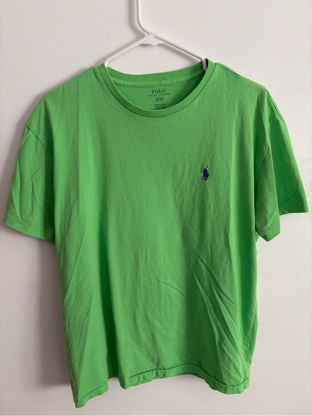 Polo by Ralph Lauren Neon Green Short Sleeve Crew Tee